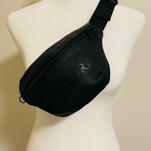 Pandora limited edition faux leather Black belt crossbody Bag- new